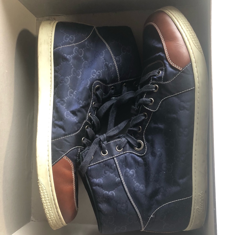 Gucci GG Navy Sneakers